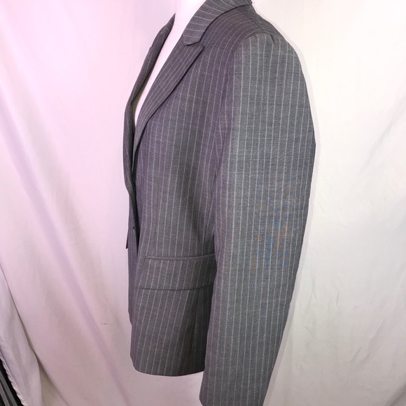 Tahari Arthur S. Levine Pinstripe Blazer - Picture 2 of 6